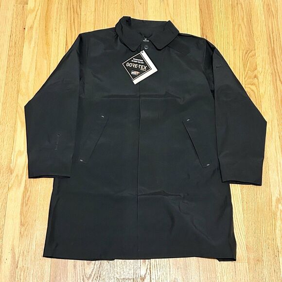 Nike Tech Pack Storm-FIT ADV Men’s Size L-XL Gore-Tex Heavy Black Parka Jacket - Picture 3 of 8